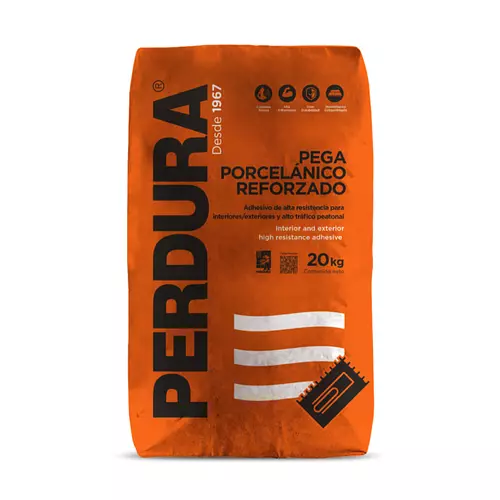 PEGA PORCELÁNICO REFORZADO